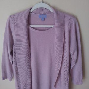 Pink 2-Piece Sweater